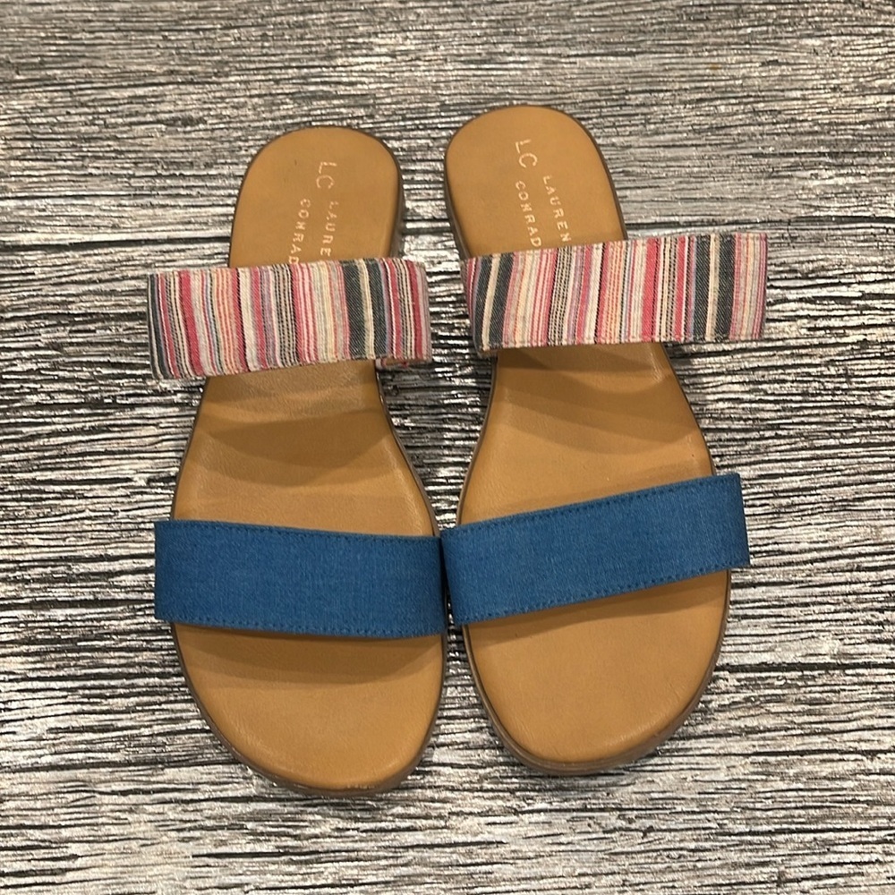 NWT LC Lauren Conrad Women’s Slide Sandals Size 8.5